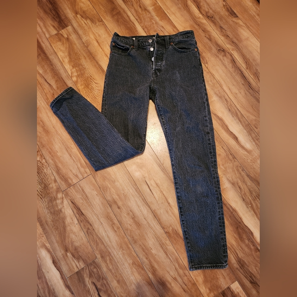 Levi's Black Wedgie Jeans